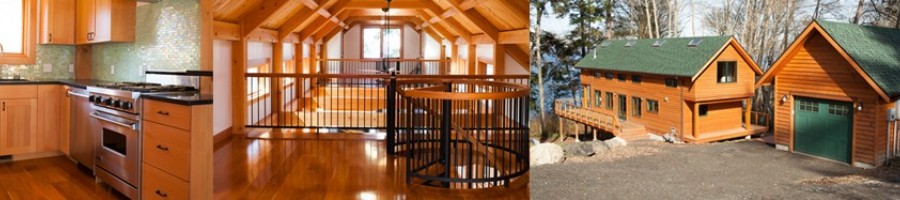 Timber Frame Home, New Construction | McIntyre Construction Services