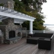 North End Beachhouse Remodel - Patio & Fireplace